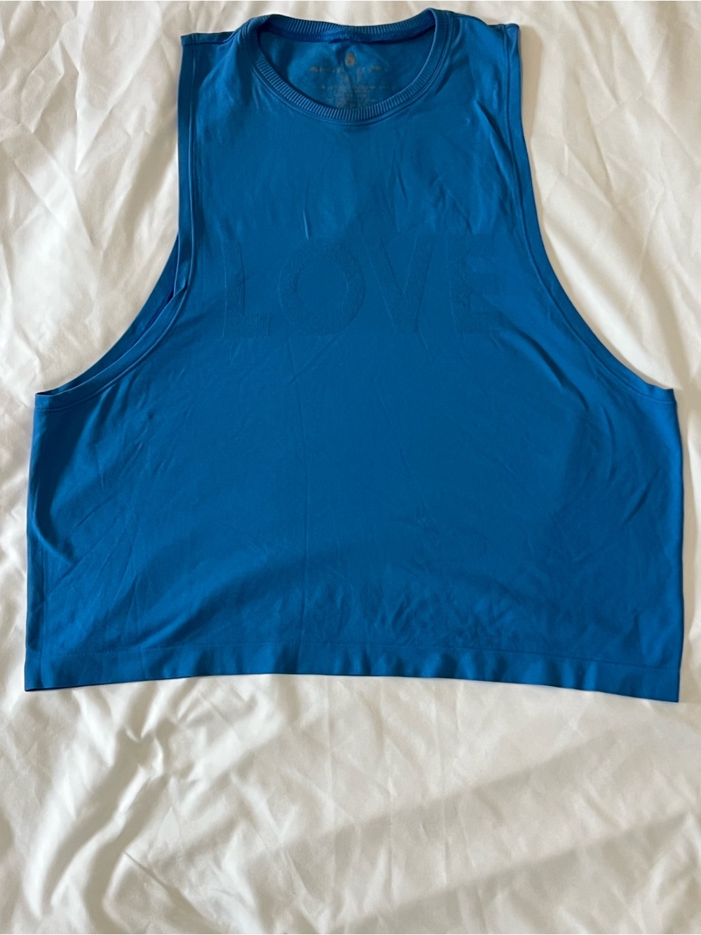 Spiritual Gangster Light Blue Crewneck Tank Top